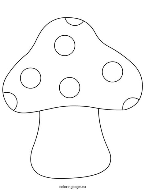 Mushroom Template Card